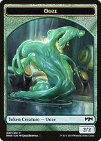 Glossy Finish Ravnica Allegiance Tokens Ooze ( #7 )