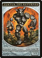 Glossy Finish Rise of the Eldrazi Tokens Tuktuk the Returned ( #5 )