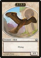 Matte Finish Return to Ravnica Tokens Bird ( #1 )