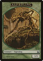 Matte Finish Return to Ravnica Tokens Saproling ( #10 )