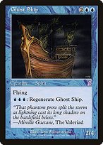 Matte Finish Time Spiral Timeshifted Ghost Ship ( #21 )