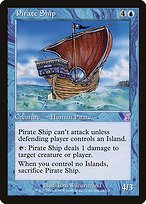 Matte Finish Time Spiral Timeshifted Pirate Ship ( #28 )