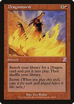 Matte Finish Time Spiral Timeshifted Dragonstorm ( #60 )