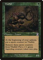 Matte Finish Time Spiral Timeshifted Thallid ( #86 )