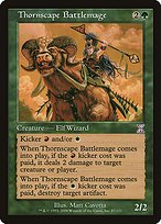Matte Finish Time Spiral Timeshifted Thornscape Battlemage ( #87 )