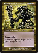 Matte Finish Time Spiral Timeshifted Sol'kanar the Swamp King ( #100 )