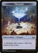Matte Finish Streets of New Capenna Tokens Treasure ( #13 )