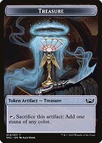 Matte Finish Streets of New Capenna Tokens Treasure ( #14 )