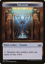Matte Finish Streets of New Capenna Tokens Treasure ( #17 )