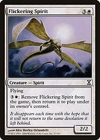 Matte Finish Time Spiral Flickering Spirit ( #17 )