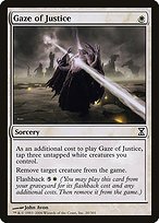 Matte Finish Time Spiral Gaze of Justice ( #20 )