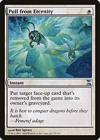 Matte Finish Time Spiral Pull from Eternity ( #35 )