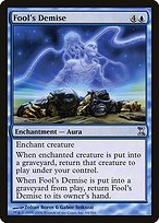 Matte Finish Time Spiral Fool's Demise ( #64 )