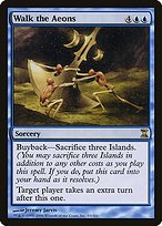 Matte Finish Time Spiral Walk the Aeons ( #93 )