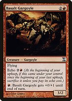 Matte Finish Time Spiral Basalt Gargoyle ( #145 )