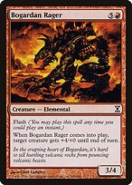 Matte Finish Time Spiral Bogardan Rager ( #148 )