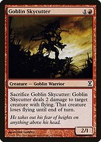 Matte Finish Time Spiral Goblin Skycutter ( #159 )