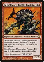 Matte Finish Time Spiral Ib Halfheart, Goblin Tactician ( #163 )