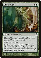 Matte Finish Time Spiral Aether Web ( #189 )