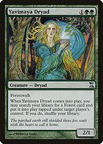 Matte Finish Time Spiral Yavimaya Dryad ( #235 )