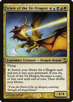 Matte Finish Time Spiral Scion of the Ur-Dragon ( #246 )