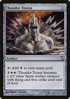 Matte Finish Time Spiral Thunder Totem ( #265 )