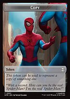 Matte Finish Marvel's Spider-Man Tokens Copy ( #1 )