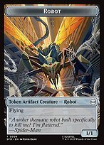 Matte Finish Marvel's Spider-Man Tokens Robot ( #6 )