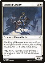 Matte Finish Time Spiral Remastered Benalish Cavalry ( #7 )