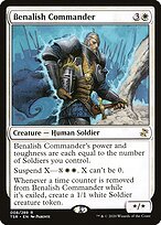 Matte Finish Time Spiral Remastered Benalish Commander ( #8 )