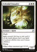 Matte Finish Time Spiral Remastered Celestial Crusader ( #13 )