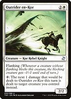 Matte Finish Time Spiral Remastered Outrider en-Kor ( #30 )