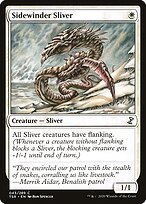 Matte Finish Time Spiral Remastered Sidewinder Sliver ( #43 )