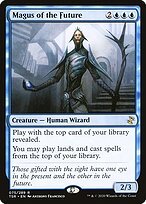Matte Finish Time Spiral Remastered Magus of the Future ( #75 )