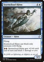 Matte Finish Time Spiral Remastered Stormcloud Djinn ( #90 )