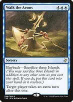Matte Finish Time Spiral Remastered Walk the Aeons ( #98 )