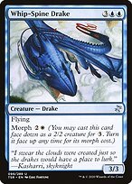 Matte Finish Time Spiral Remastered Whip-Spine Drake ( #99 )