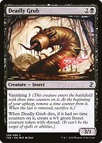 Matte Finish Time Spiral Remastered Deadly Grub ( #108 )