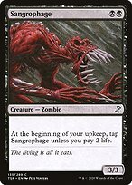 Matte Finish Time Spiral Remastered Sangrophage ( #135 )