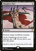 Matte Finish Time Spiral Remastered Slaughter Pact ( #138 )
