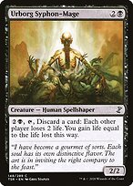 Matte Finish Time Spiral Remastered Urborg Syphon-Mage ( #148 )