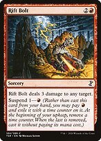 Matte Finish Time Spiral Remastered Rift Bolt ( #184 )
