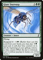 Matte Finish Time Spiral Remastered Giant Dustwasp ( #206 )