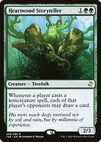 Matte Finish Time Spiral Remastered Heartwood Storyteller ( #209 )
