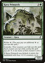 Matte Finish Time Spiral Remastered Kavu Primarch ( #212 )