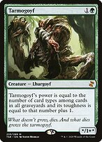 Matte Finish Time Spiral Remastered Tarmogoyf ( #235 )