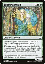 Matte Finish Time Spiral Remastered Yavimaya Dryad ( #247 )