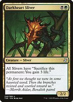 Matte Finish Time Spiral Remastered Darkheart Sliver ( #249 )