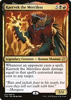 Matte Finish Time Spiral Remastered Kaervek the Merciless ( #257 )
