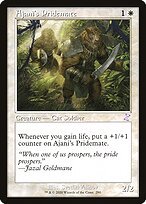 Matte Finish Time Spiral Remastered Ajani's Pridemate ( #290 )